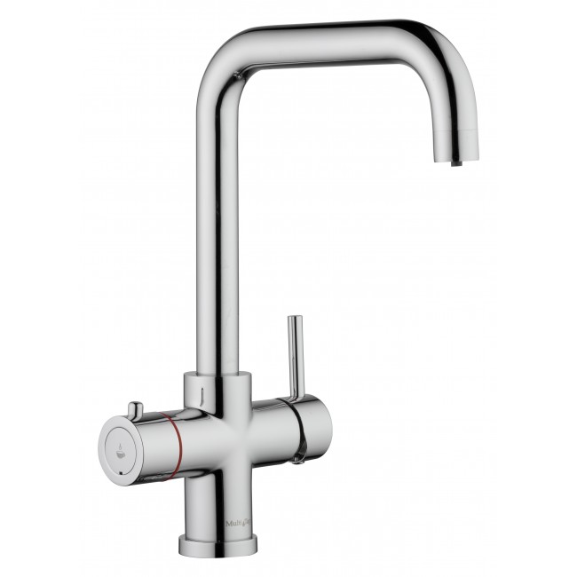Losse Multi-Tap Kokend Water Kraan <br /> Chroom - Haaks Losse Multi-Tap Kokend Water Kraan <br /> Chroom - Haaks
